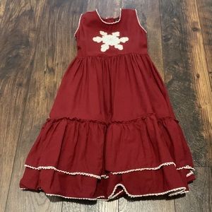 Mustard Pie Snowflake dress size 6
